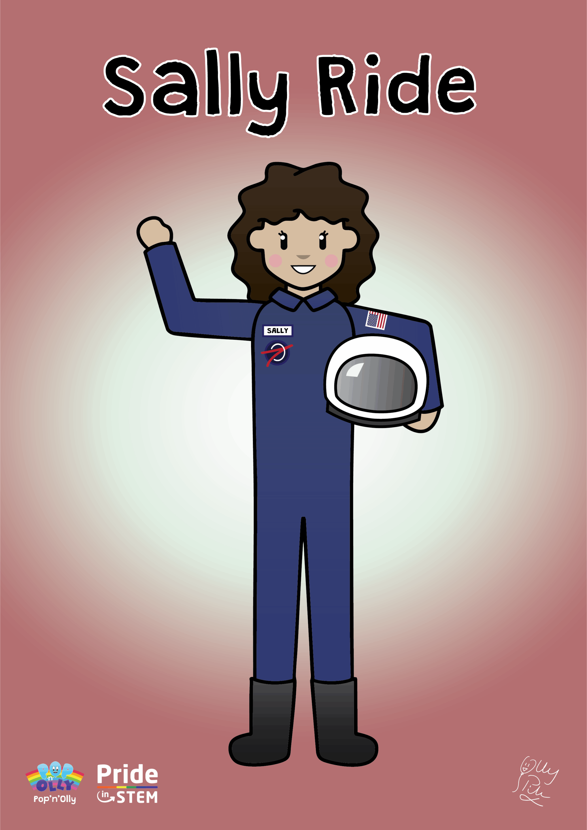 A cartoon version of scientist Ben Barres